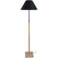 Lampadaires Tosel Lampadaire droit bois naturel et noir Beige Unique. . Maison & D&eacute;co > Lampadaires. Grenoble