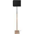 Lampadaires Tosel Lampadaire droit bois naturel et noir Beige Unique. . Maison & D&eacute;co > Lampadaires. Grenoble