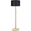 Lampadaires Tosel Lampadaire droit bois naturel et noir Beige Unique. . Maison & D&eacute;co > Lampadaires.