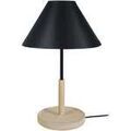 Lampes de bureau Tosel Lampe de chevet droit bois naturel et noir Beige Unique. . Maison & D&eacute;co > Lampes de bureau. Grenoble