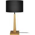 Luminaire sur Grenoble : Lampes de bureau Tosel Lampe a poser droit bois naturel et noir Beige Unique. . Maison & D&eacute;co > Lampes de bureau.