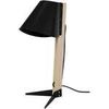 Lampes de bureau Tosel Lampe de bureau tr&eacute;pied bois naturel et noir Beige Unique. . Maison & D&eacute;co > Lampes de bureau.