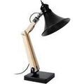 Luminaire sur Grenoble : Lampes de bureau Tosel Lampe de bureau articul&eacute; m&eacute;tal naturel et noir Beige Unique. . Maison & D&eacute;co > Lampes de bureau.