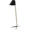 Lampadaires Tosel lampadaire liseuse colonne bois naturel et noir Beige Unique. . Maison & D&eacute;co > Lampadaires.