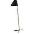 Luminaire sur Grenoble : Lampadaires Tosel lampadaire liseuse colonne bois naturel et noir Beige Unique. . Maison & D&eacute;co > Lampadaires.