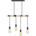 Luminaire sur Grenoble : Lustres, suspensions et plafonniers Tosel Lustre bar bois naturel et noir Beige Unique. . Maison & D&eacute;co > Lustres, suspensions et plafonniers.