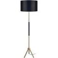 Lampadaires Tosel Lampadaire droit bois naturel et noir Beige Unique. . Maison & D&eacute;co > Lampadaires. Grenoble