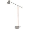 Lampadaires Tosel lampadaire liseuse articul&eacute; bois naturel et taupe Beige Unique. . Maison & D&eacute;co > Lampadaires.