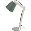 Lampes de bureau Tosel Lampe de bureau articul&eacute; bois naturel et vert Beige Unique. . Maison & D&eacute;co > Lampes de bureau.