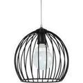 Luminaire sur Grenoble : Lustres, suspensions et plafonniers Tosel Suspension globe m&eacute;tal noir Noir Unique. . Maison & D&eacute;co > Lustres, suspensions et plafonniers.