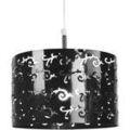 Luminaire sur Grenoble : Lustres, suspensions et plafonniers Tosel Suspension cylindrique m&eacute;tal noir Noir Unique. . Maison & D&eacute;co > Lustres, suspensions et plafonniers.