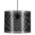 Lustres, suspensions et plafonniers Tosel Suspension cylindrique m&eacute;tal noir Noir Unique. . Maison & D&eacute;co > Lustres, suspensions et plafonniers.