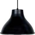 Lustres, suspensions et plafonniers Tosel Suspension d&ocirc;me m&eacute;tal noir Noir Unique. . Maison & D&eacute;co > Lustres, suspensions et plafonniers.