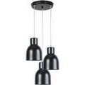 Lustres, suspensions et plafonniers Tosel Lustre grappe m&eacute;tal noir Noir Unique. . Maison & D&eacute;co > Lustres, suspensions et plafonniers. Grenoble