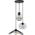 Lustres, suspensions et plafonniers Tosel Lustre grappe m&eacute;tal noir Noir Unique. . Maison & D&eacute;co > Lustres, suspensions et plafonniers. Grenoble