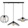 Lustres, suspensions et plafonniers Tosel Lustre bar m&eacute;tal noir Noir Unique. . Maison & D&eacute;co > Lustres, suspensions et plafonniers.