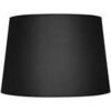 Abats jours et pieds de lampe Tosel Abat-jour tambour tissu noir Noir Unique. . Maison & D&eacute;co > Abats jours et pieds de lampe.