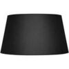 Abats jours et pieds de lampe Tosel Abat-jour tambour tissu noir Noir Unique. . Maison & D&eacute;co > Abats jours et pieds de lampe.