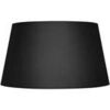 Abats jours et pieds de lampe Tosel Abat-jour tambour tissu noir Noir Unique. . Maison & D&eacute;co > Abats jours et pieds de lampe.