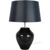 Lampes de bureau Tosel Lampe a poser vase verre noir Noir Unique. . Maison & D&eacute;co > Lampes de bureau.