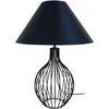 Lampes de bureau Tosel Lampe de salon filaire m&eacute;tal noir Noir Unique. . Maison & D&eacute;co > Lampes de bureau.
