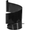 Lampes de bureau Tosel Lampe de chevet g&eacute;om&eacute;trique m&eacute;tal noir Noir Unique. . Maison & D&eacute;co > Lampes de bureau.