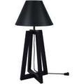Luminaire sur Grenoble : Lampes de bureau Tosel Lampe de chevet colonne bois noir Noir Unique. . Maison & D&eacute;co > Lampes de bureau.