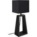 Lampes de bureau Tosel Lampe de chevet colonne bois noir Noir Unique. . Maison & D&eacute;co > Lampes de bureau. Grenoble