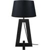 Lampes de bureau Tosel Lampe a poser colonne bois noir Noir Unique. . Maison & D&eacute;co > Lampes de bureau.