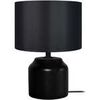 Lampes de bureau Tosel Lampe de chevet cylindrique bois noir Noir Unique. . Maison & D&eacute;co > Lampes de bureau.