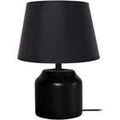Luminaire sur Grenoble : Lampes de bureau Tosel Lampe de chevet cylindrique bois noir Noir Unique. . Maison & D&eacute;co > Lampes de bureau.