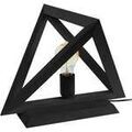 Luminaire sur Grenoble : Lampes de bureau Tosel Lampe a poser g&eacute;om&eacute;trique bois noir Noir Unique. . Maison & D&eacute;co > Lampes de bureau.