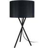 Lampes de bureau Tosel Lampe de chevet tr&eacute;pied m&eacute;tal noir Noir Unique. . Maison & D&eacute;co > Lampes de bureau.