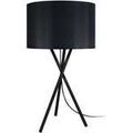 Luminaire sur Grenoble : Lampes de bureau Tosel Lampe de chevet tr&eacute;pied m&eacute;tal noir Noir Unique. . Maison & D&eacute;co > Lampes de bureau.