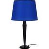 Lampes de bureau Tosel Lampe de chevet conique m&eacute;tal et bois noir Noir Unique. . Maison & D&eacute;co > Lampes de bureau.