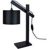 Lampes de bureau Tosel Lampe de bureau articul&eacute; bois noir Noir Unique. . Maison & D&eacute;co > Lampes de bureau.