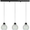 Lustres, suspensions et plafonniers Tosel Lustre bar m&eacute;tal noir Noir Unique. . Maison & D&eacute;co > Lustres, suspensions et plafonniers.