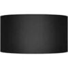 Abats jours et pieds de lampe Tosel Abat-jour cylindrique tissu noir Noir Unique. . Maison & D&eacute;co > Abats jours et pieds de lampe.