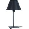 Lampes de bureau Tosel Lampe de chevet droit m&eacute;tal noir Noir Unique. . Maison & D&eacute;co > Lampes de bureau.