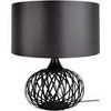 Lampes de bureau Tosel Lampe de salon globe m&eacute;tal noir Noir Unique. . Maison & D&eacute;co > Lampes de bureau.