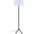 Lampadaires Tosel Lampadaire droit m&eacute;tal noir et blanc Noir Unique. . Maison & D&eacute;co > Lampadaires. Grenoble