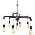 Lustres, suspensions et plafonniers Tosel Lustre multi bras m&eacute;tal noir et cuivre Noir Unique. . Maison & D&eacute;co > Lustres, suspensions et plafonniers. Grenoble