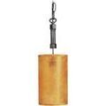 Lustres, suspensions et plafonniers Tosel Suspension cylindrique m&eacute;tal noir et orange Noir Unique. . Maison & D&eacute;co > Lustres, suspensions et plafonniers.