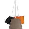 Lustres, suspensions et plafonniers Tosel Lustre grappe tissu noir, taupe, orange Noir Unique. . Maison & D&eacute;co > Lustres, suspensions et plafonniers. Grenoble