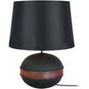 Lampes de bureau Tosel Lampe de salon globe m&eacute;tal noir,cuivre et noir Noir Unique. . Maison & D&eacute;co > Lampes de bureau.