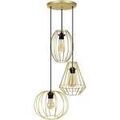 Lustres, suspensions et plafonniers Tosel Lustre grappe m&eacute;tal or Dor&eacute; Unique. . Maison & D&eacute;co > Lustres, suspensions et plafonniers. Grenoble