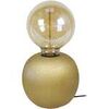 Lampes de bureau Tosel Lampe de chevet globe bois or Dor&eacute; Unique. . Maison & D&eacute;co > Lampes de bureau.