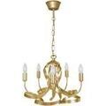 Lustres, suspensions et plafonniers Tosel Lustre multi bras m&eacute;tal or Dor&eacute; Unique. . Maison & D&eacute;co > Lustres, suspensions et plafonniers.