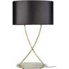 Lampes de bureau Tosel Lampe de salon g&eacute;om&eacute;trique m&eacute;tal or et noir Dor&eacute; Unique. . Maison & D&eacute;co > Lampes de bureau.