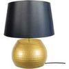 Lampes de bureau Tosel Lampe de salon globe m&eacute;tal or et noir Dor&eacute; Unique. . Maison & D&eacute;co > Lampes de bureau.